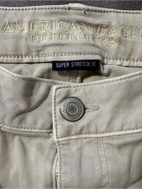 American Eagle Outfitters Cream/Tan Casual Pants